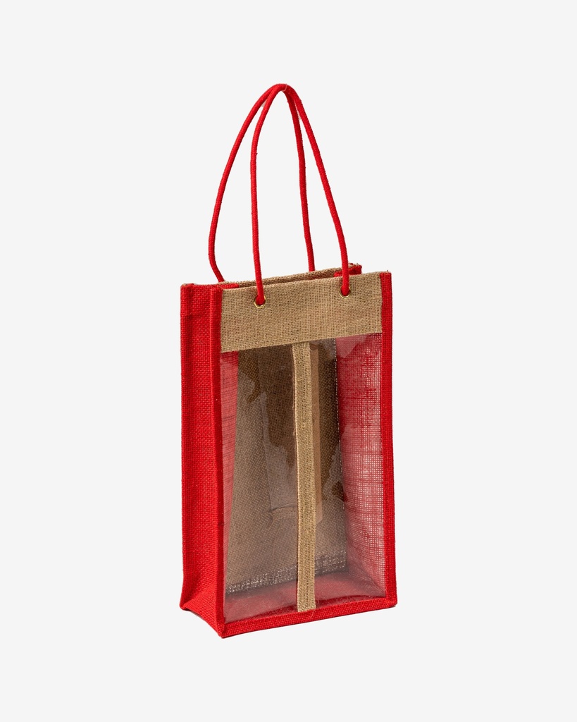 Jute Wine Bag (Twin)