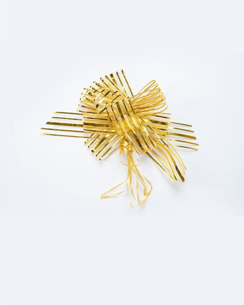 Large Gold Pull Bow