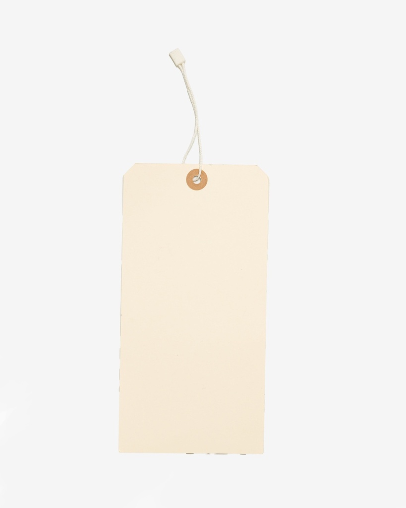 Manila Hang Tag with Hemp Rope