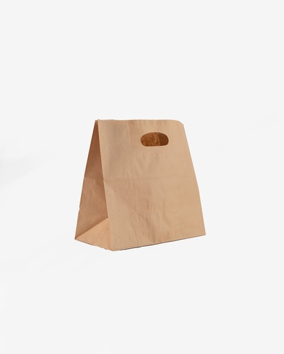 [KTB2828P100] Kraft Paper Bag for Takeaways