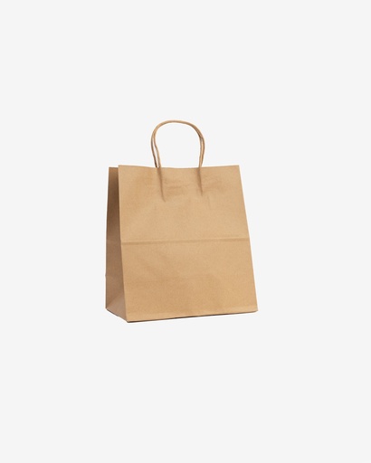 [FKPB2513] Kraft Paper Bag, Food, (2)