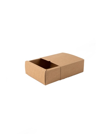 [BKM1414P10] Kraft Drawer Box (Square)
