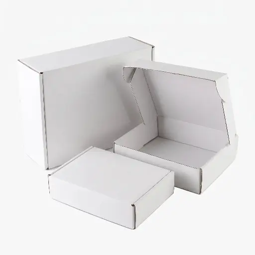 White Mailing Box