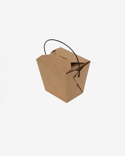 [FPH9068P10] Kraft Pail Box with Handle